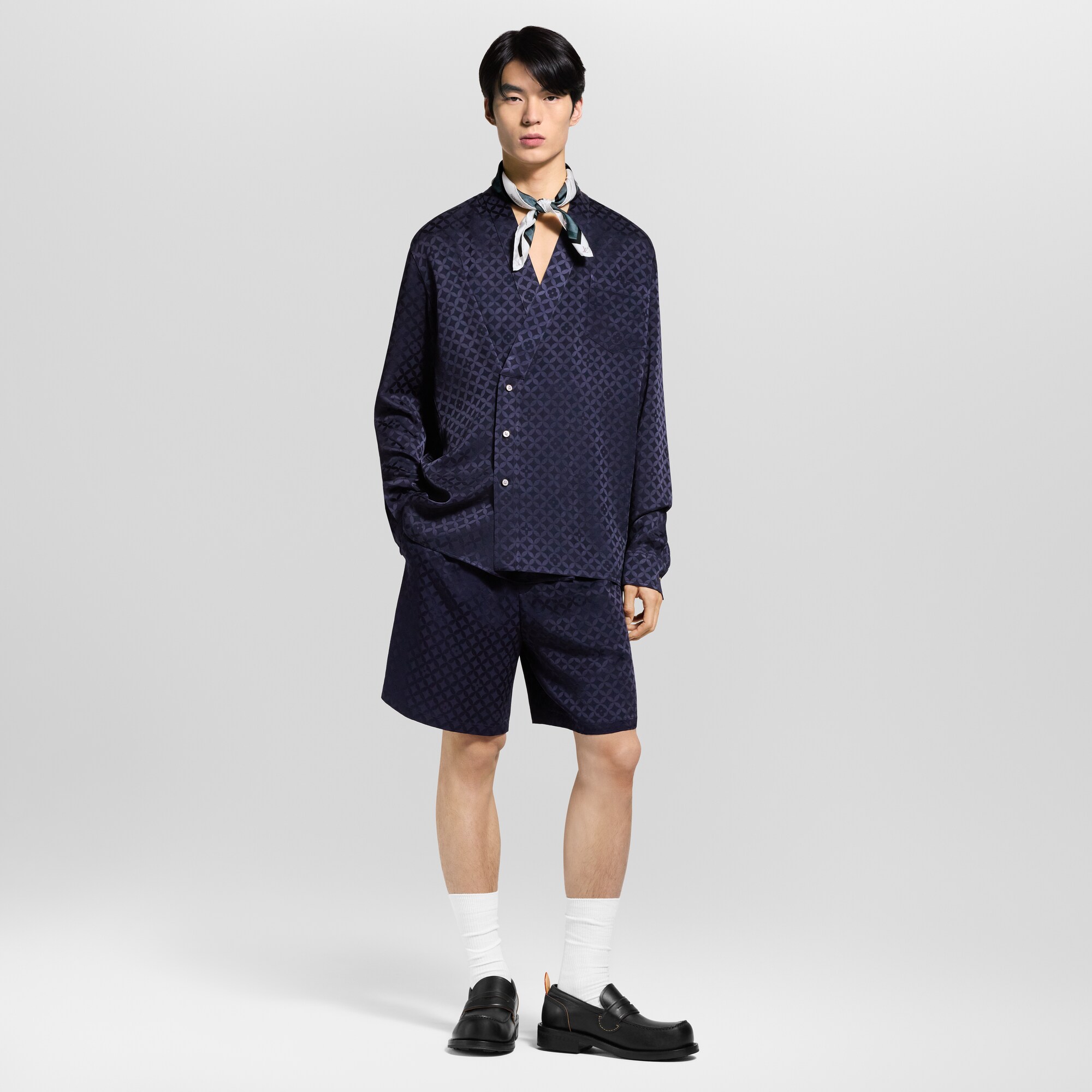 グラフィック ジャカードショーツ  メンズ ウェア(洋服) (製品ズーム)