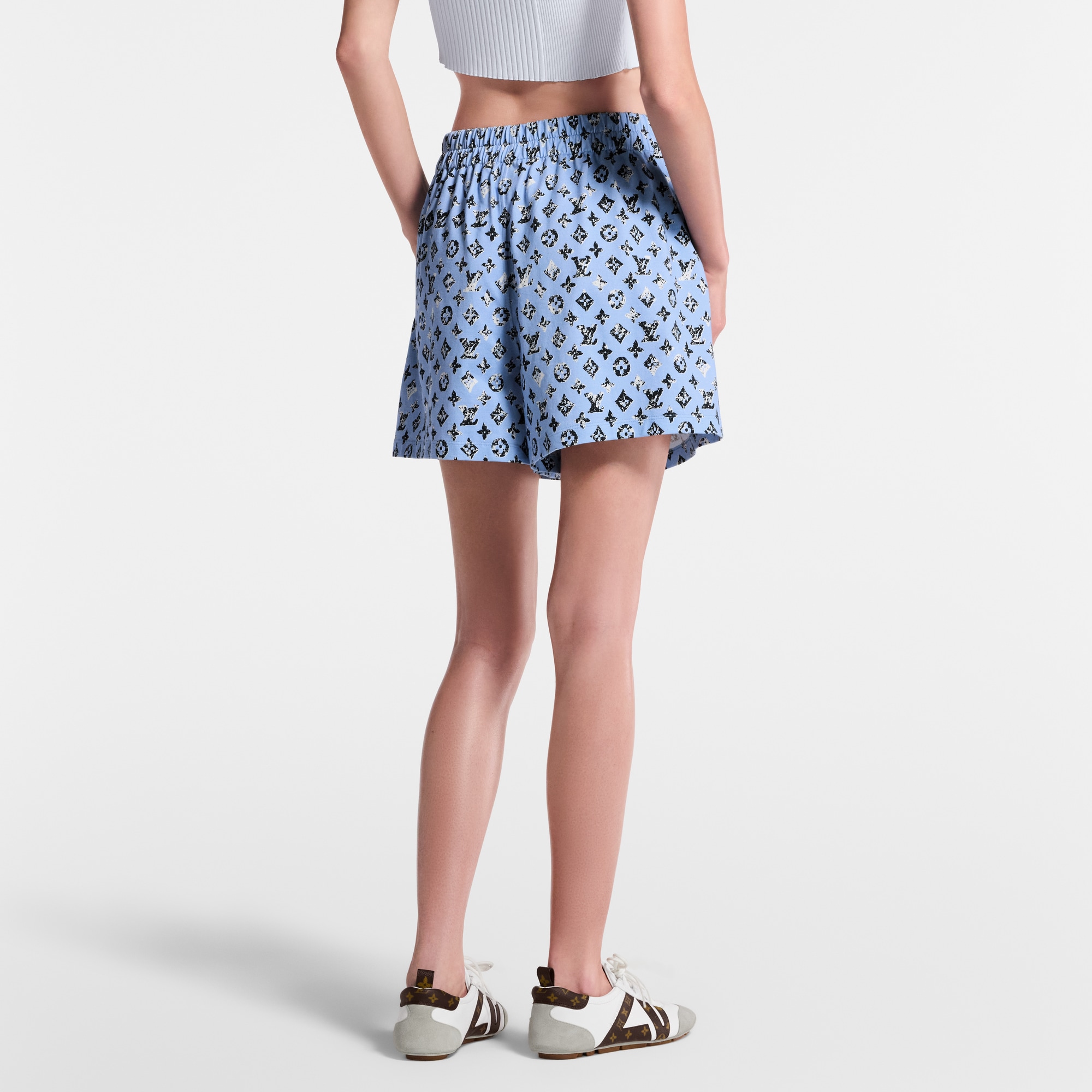 グラフィック モノグラム ボクサーショーツ  ウィメンズ ウェア(洋服) (製品ズーム)