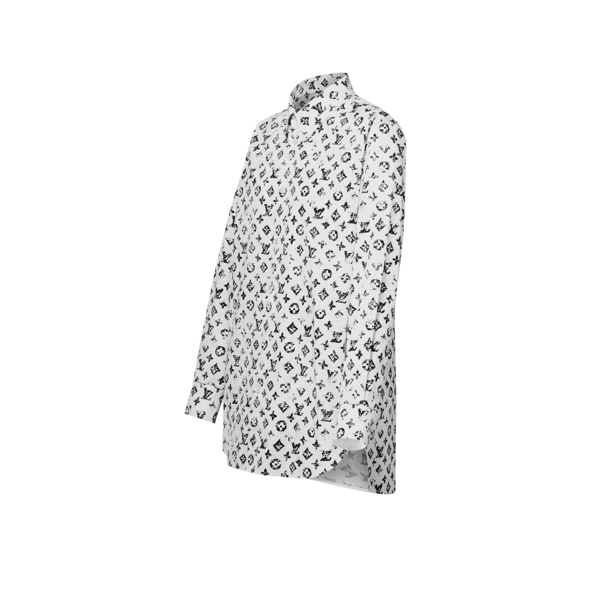グラフィック モノグラム シャツ  ウィメンズ ウェア(洋服) (製品ズーム)