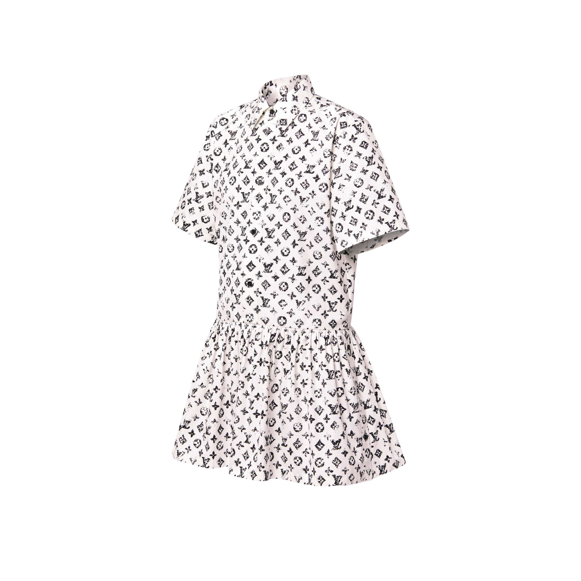 グラフィック モノグラム シャツドレス  ウィメンズ ウェア(洋服) (製品ズーム)