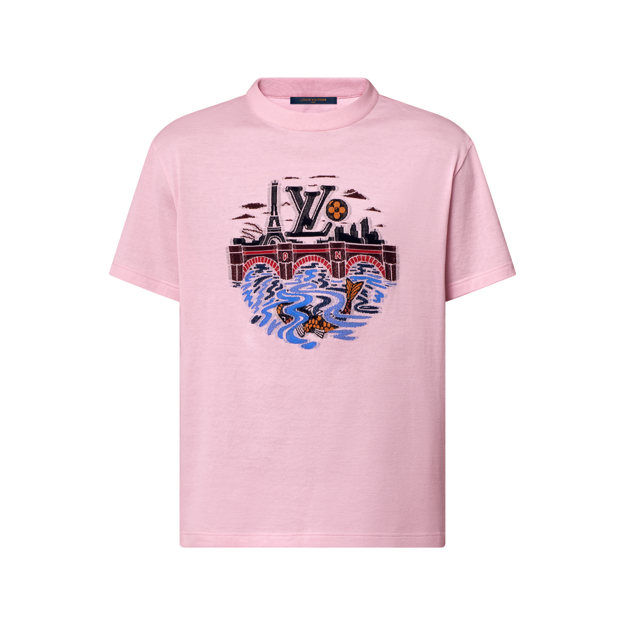 Louis Vuitton＊メンズ. グラフィック コットンTシャツ/ 25AW ヴィトン 