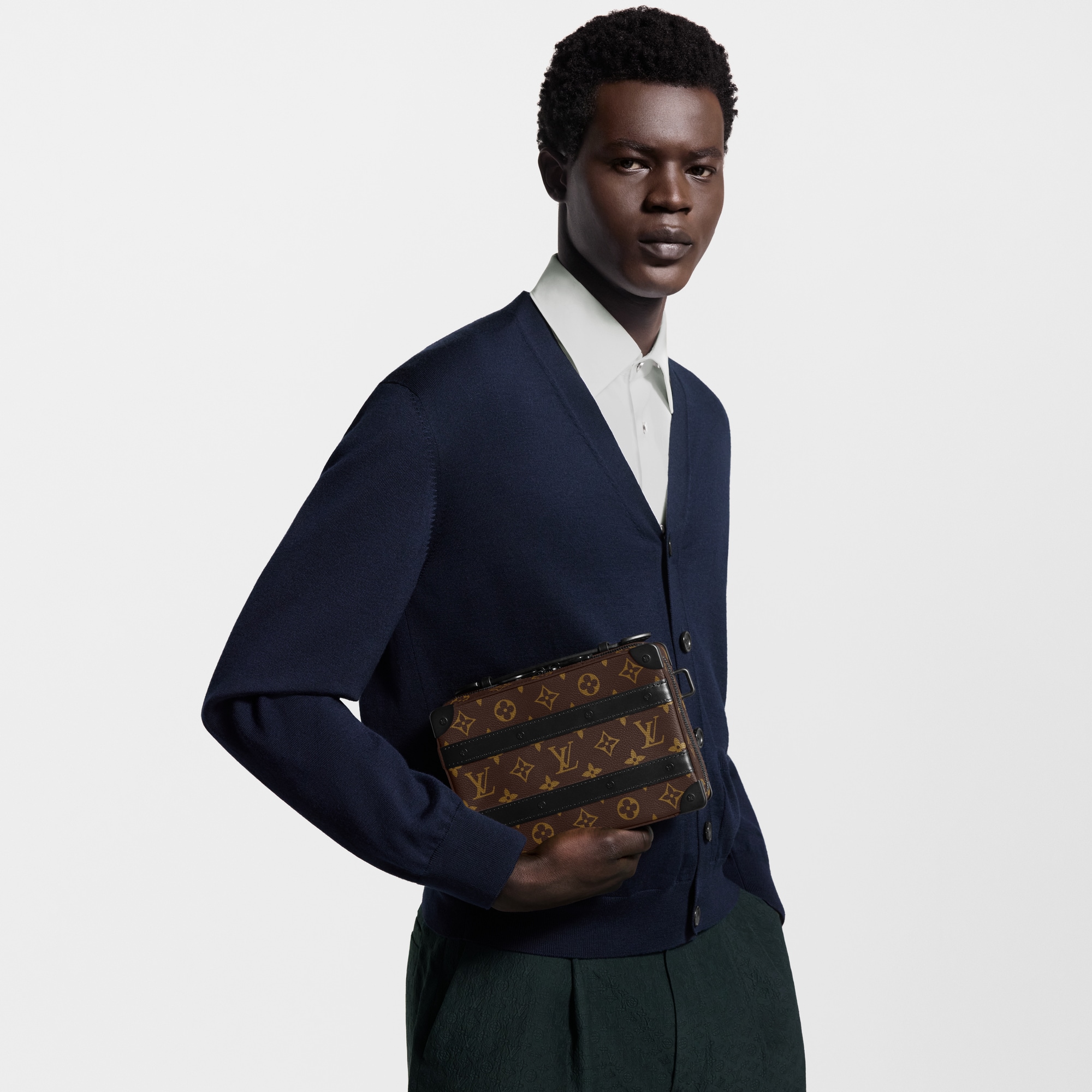 ハンドル･ソフトトランク モノグラム・マカサー メンズ バッグ (製品ズーム)