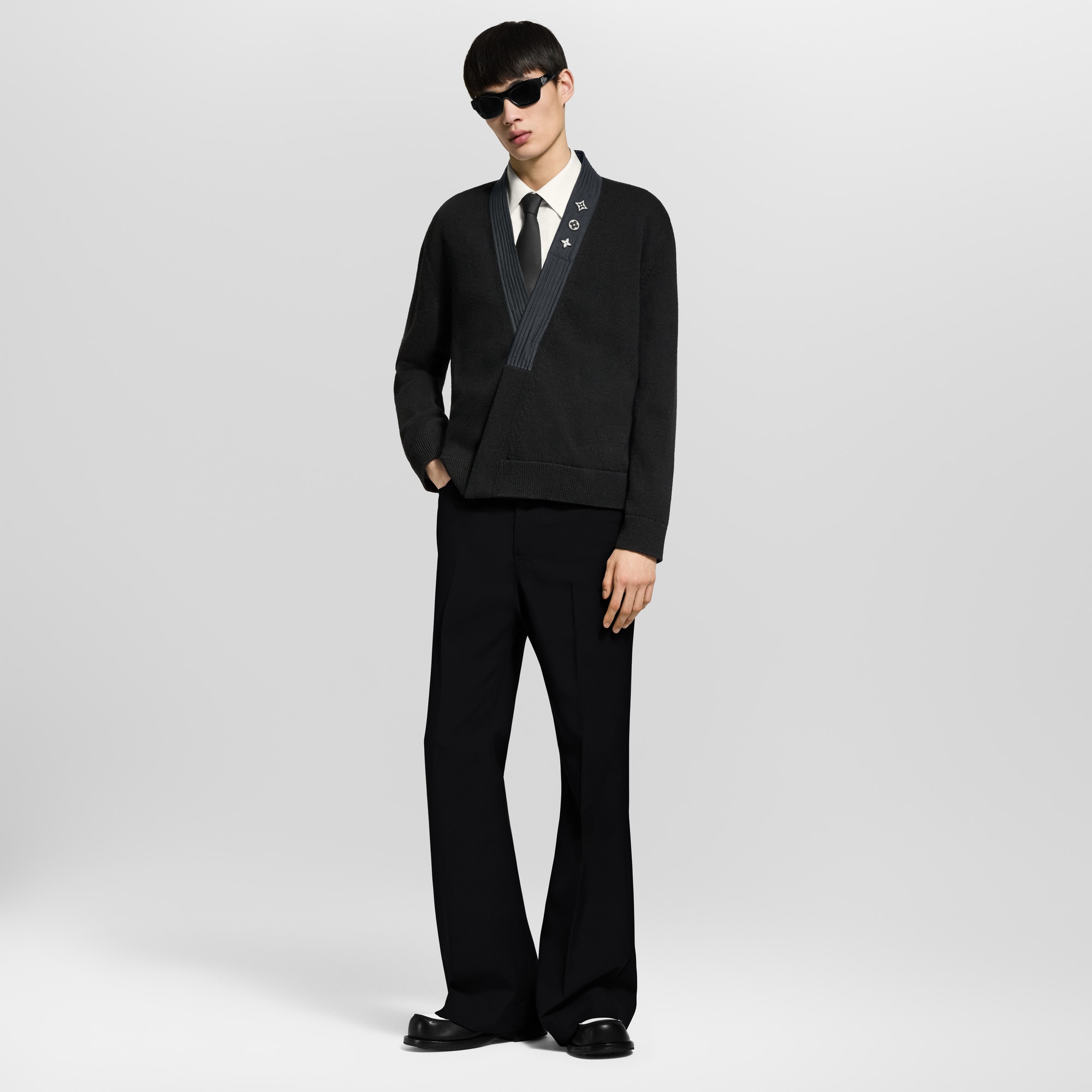 ハイブリッド エンベリッシュドカーディガン  メンズ ウェア(洋服) (製品ズーム)