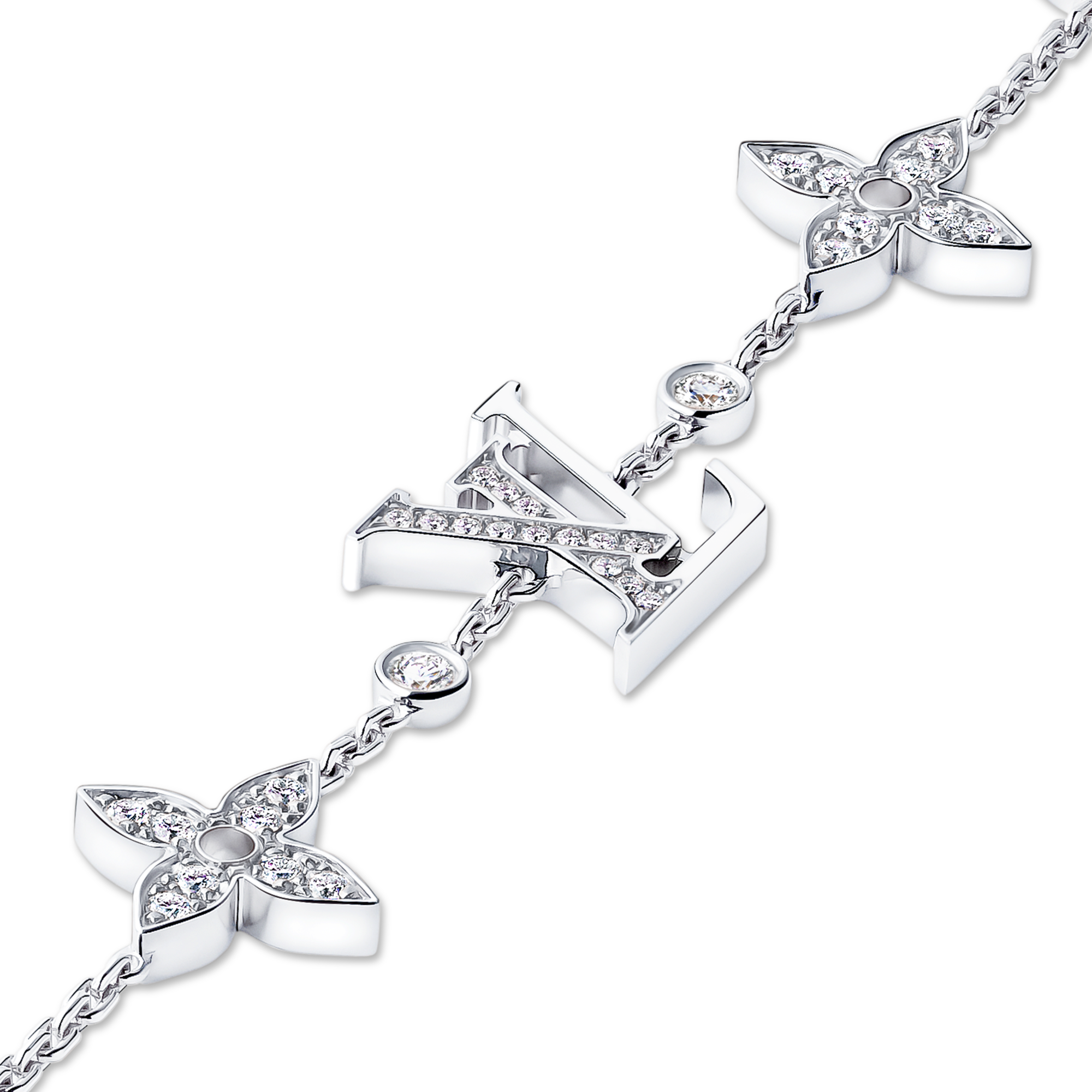 ブレスレット イディール ブロッサム (ホワイトゴールド×ダイヤモンド)  ジュエリー ジュエリー カテゴリー (製品ズーム)