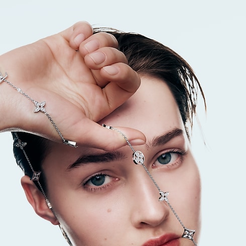 ロングネックレス イディール ブロッサム (ホワイトゴールド×ダイヤモンド) ジュエリー ジュエリー カテゴリー (製品ズーム)