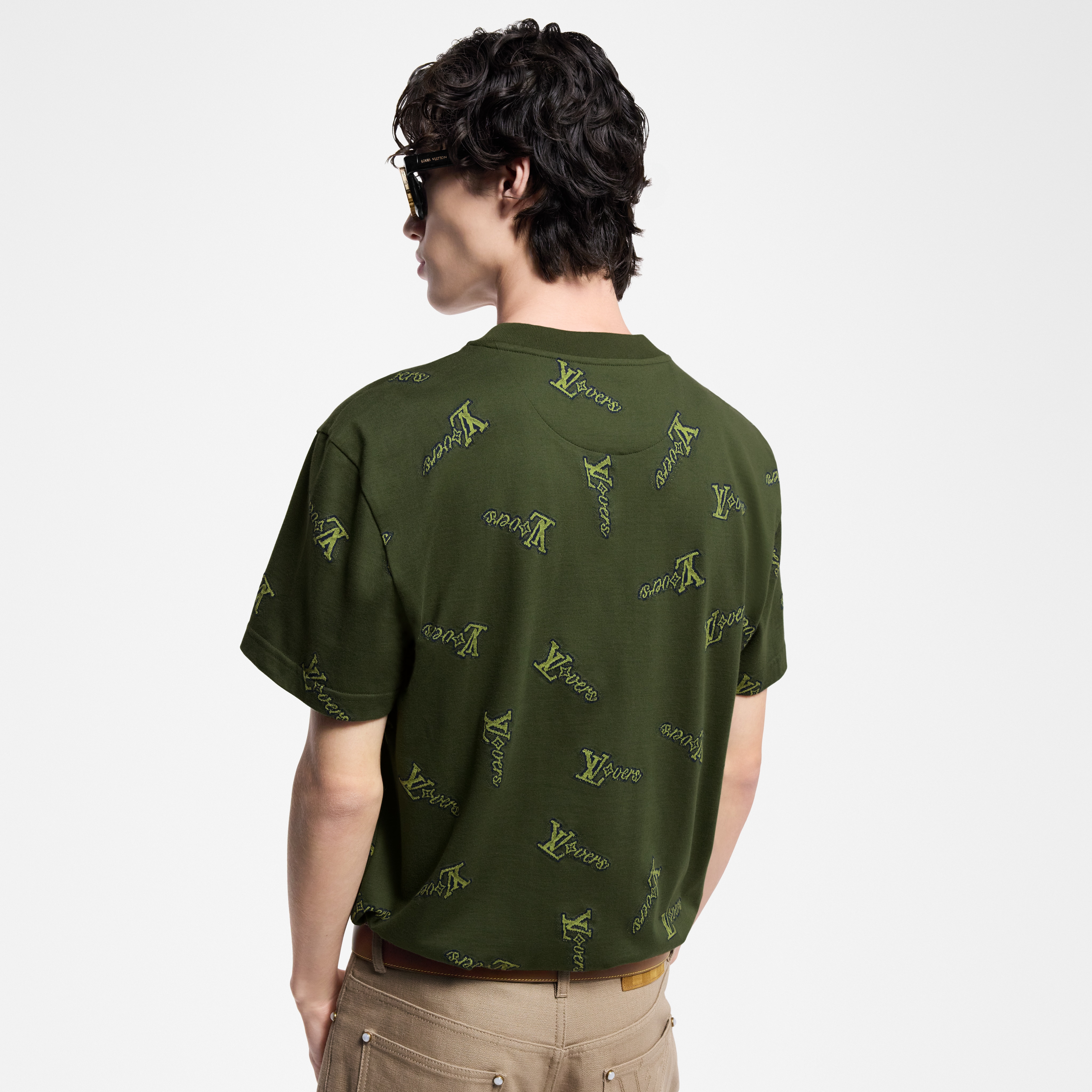ジャカードコットンTシャツ  メンズ ウェア(洋服) (製品ズーム)