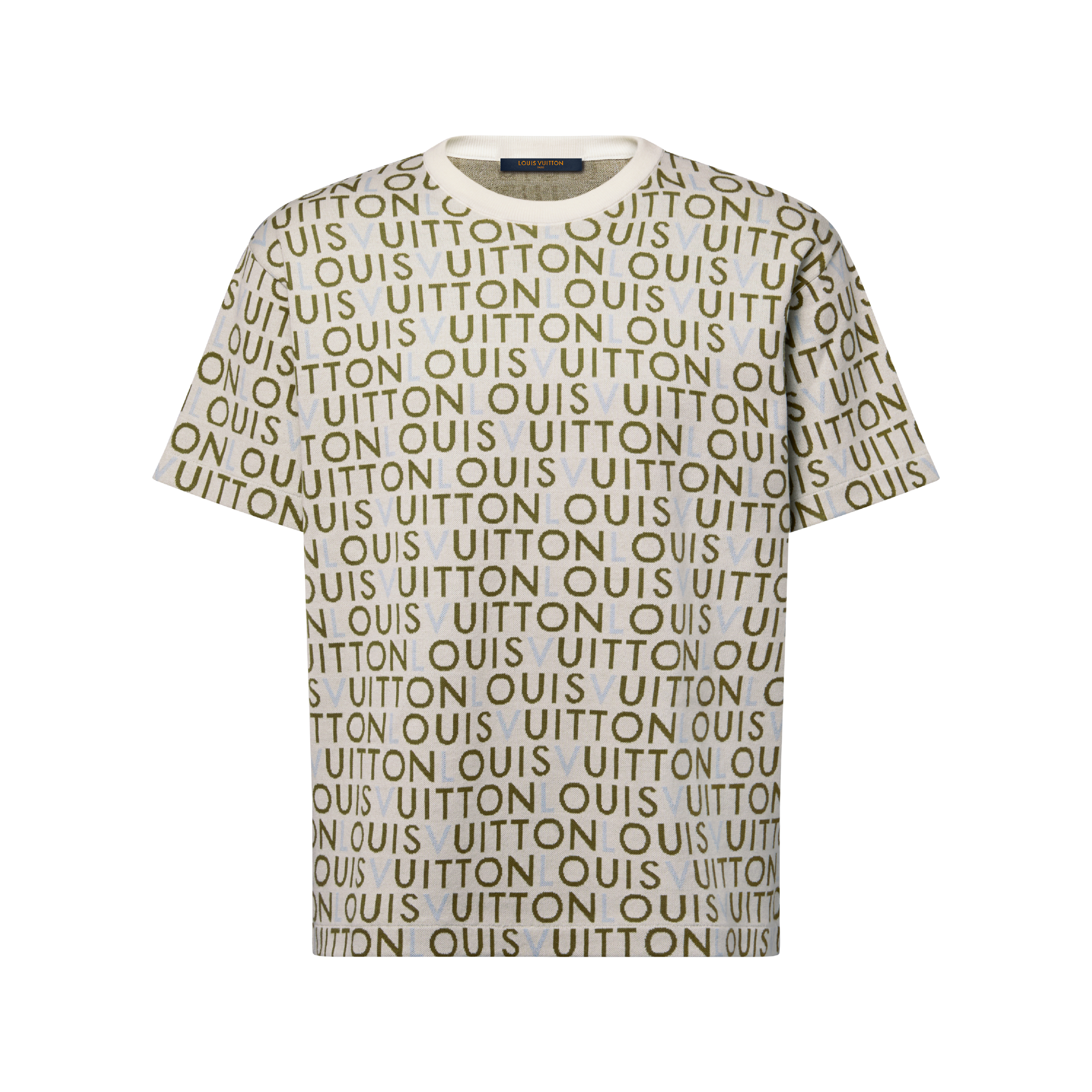 ジャカード シグネチャー ショートスリーブ クルーネック ｜ルイ 