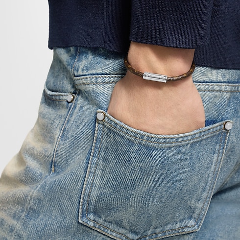 ブレスレット・キープ イット モノグラム・エクリプス メンズ ファッションジュエリー (製品ズーム)