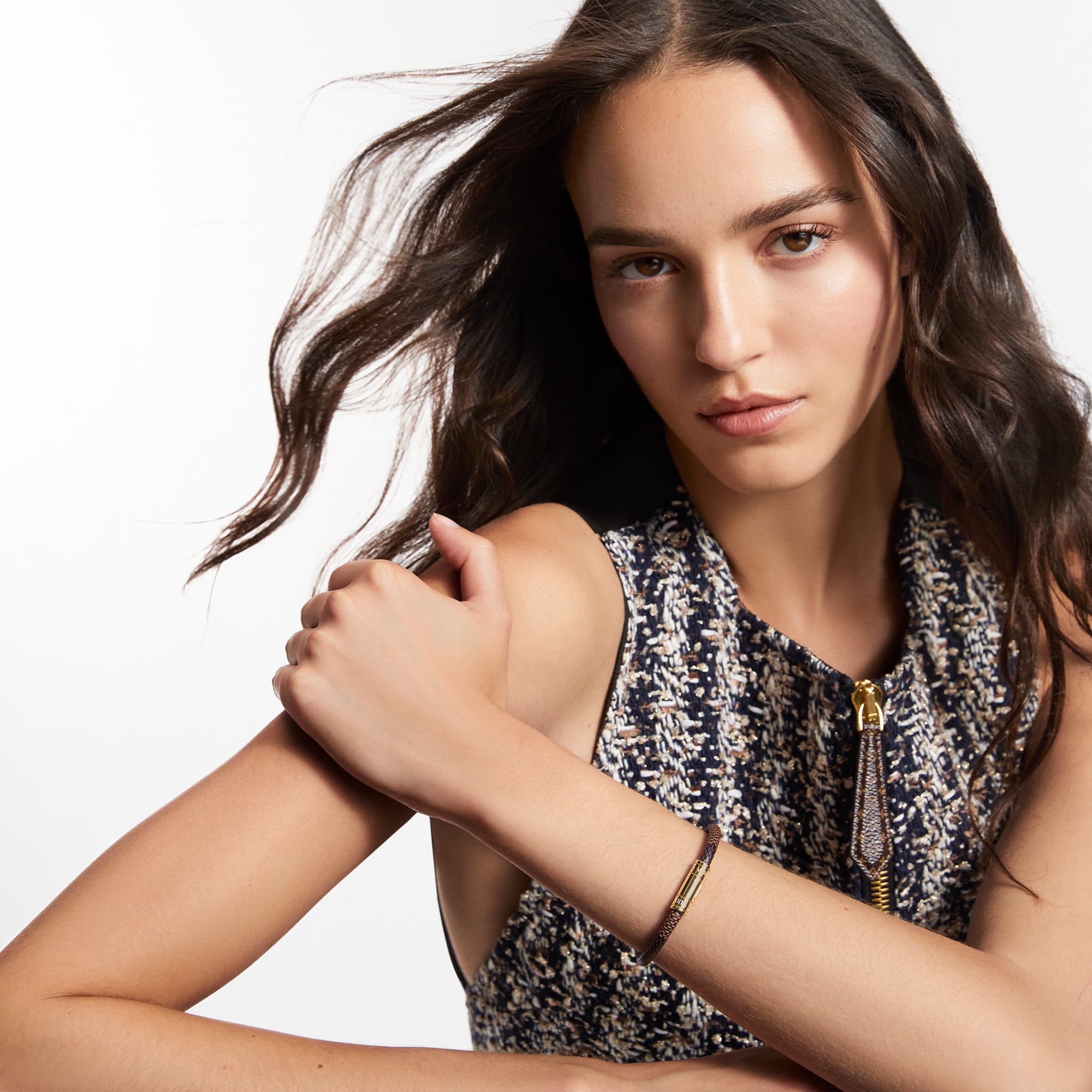 ブレスレット･キープ イット ダミエ・エベヌ ウィメンズ ファッションジュエリー (製品ズーム)