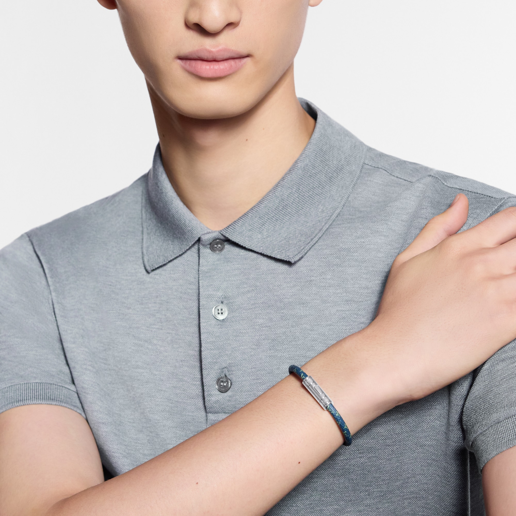 ブレスレット･キープ イット モノグラム･ヘリテージ  メンズ ファッションジュエリー (製品ズーム)