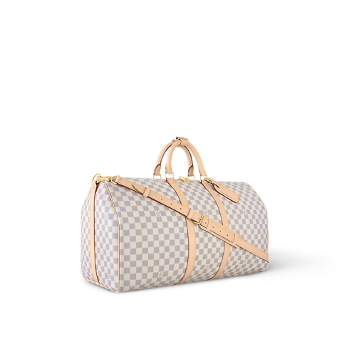 キーポル・バンドリエール 55 ダミエ・アズール バッグ・財布・小物 レザーグッズ・パーソナライゼーション (製品ズーム)