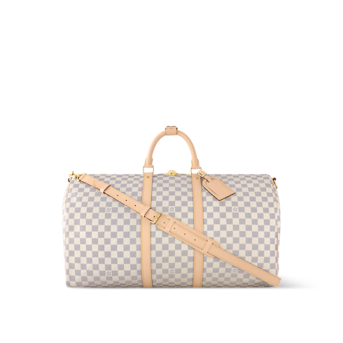 キーポル・バンドリエール 55 ダミエ・アズール バッグ・財布・小物 レザーグッズ・パーソナライゼーション (製品ズーム)