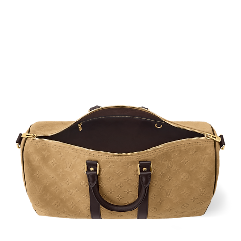 キーポル・バンドリエール 45 Monogram Suede トランク、トラベル&ホーム トラベルバッグ&スーツケース (製品ズーム)