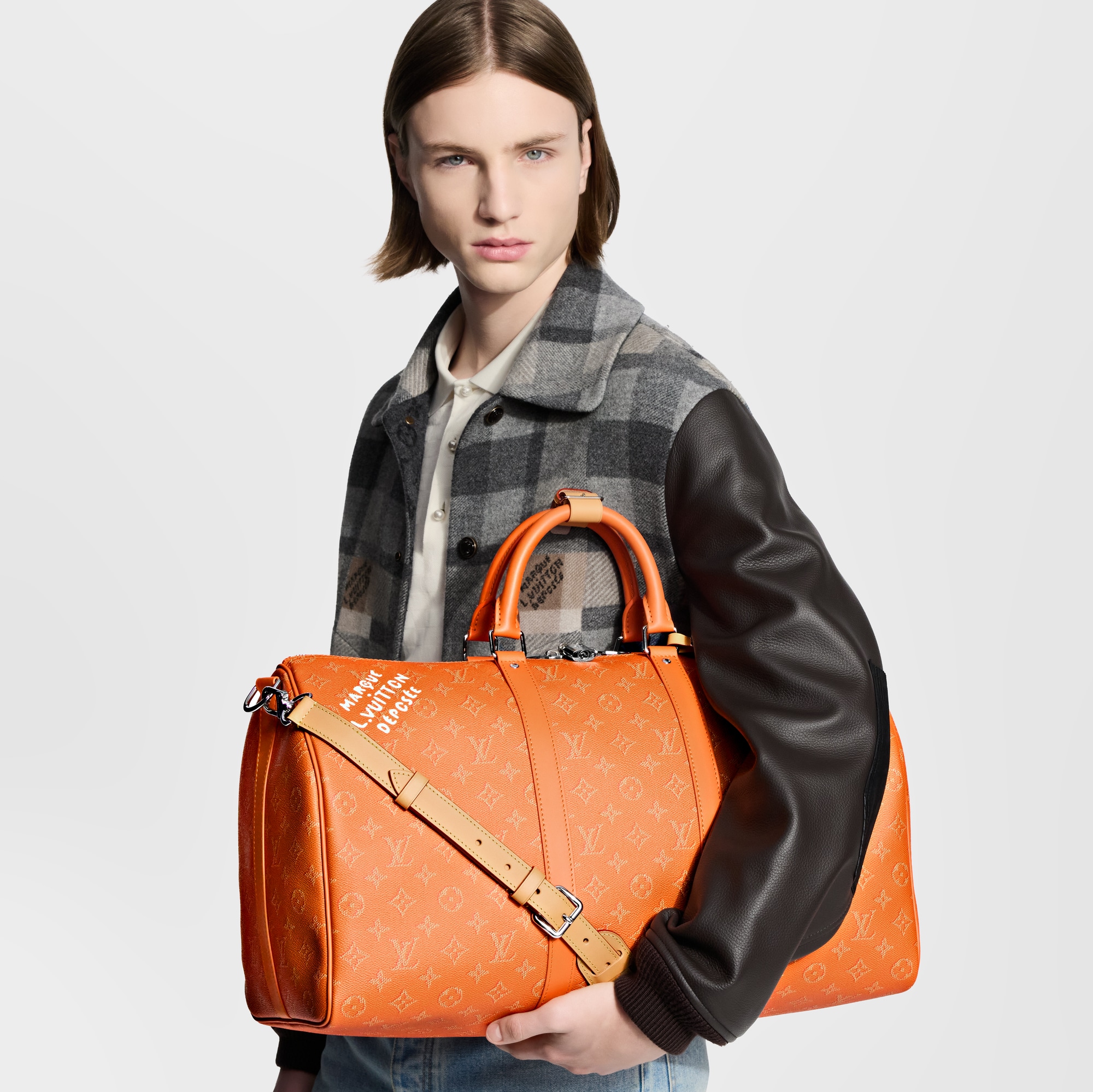 Louis Vuitton ルイヴィトン⁄ペガス55モノグラムキャンバス⁄PVC LOUIS 