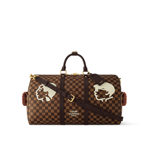 キーポル・バンドリエール 50 ダミエ・エベヌ バッグ・財布・小物 メンズ・バッグ (製品ズーム)