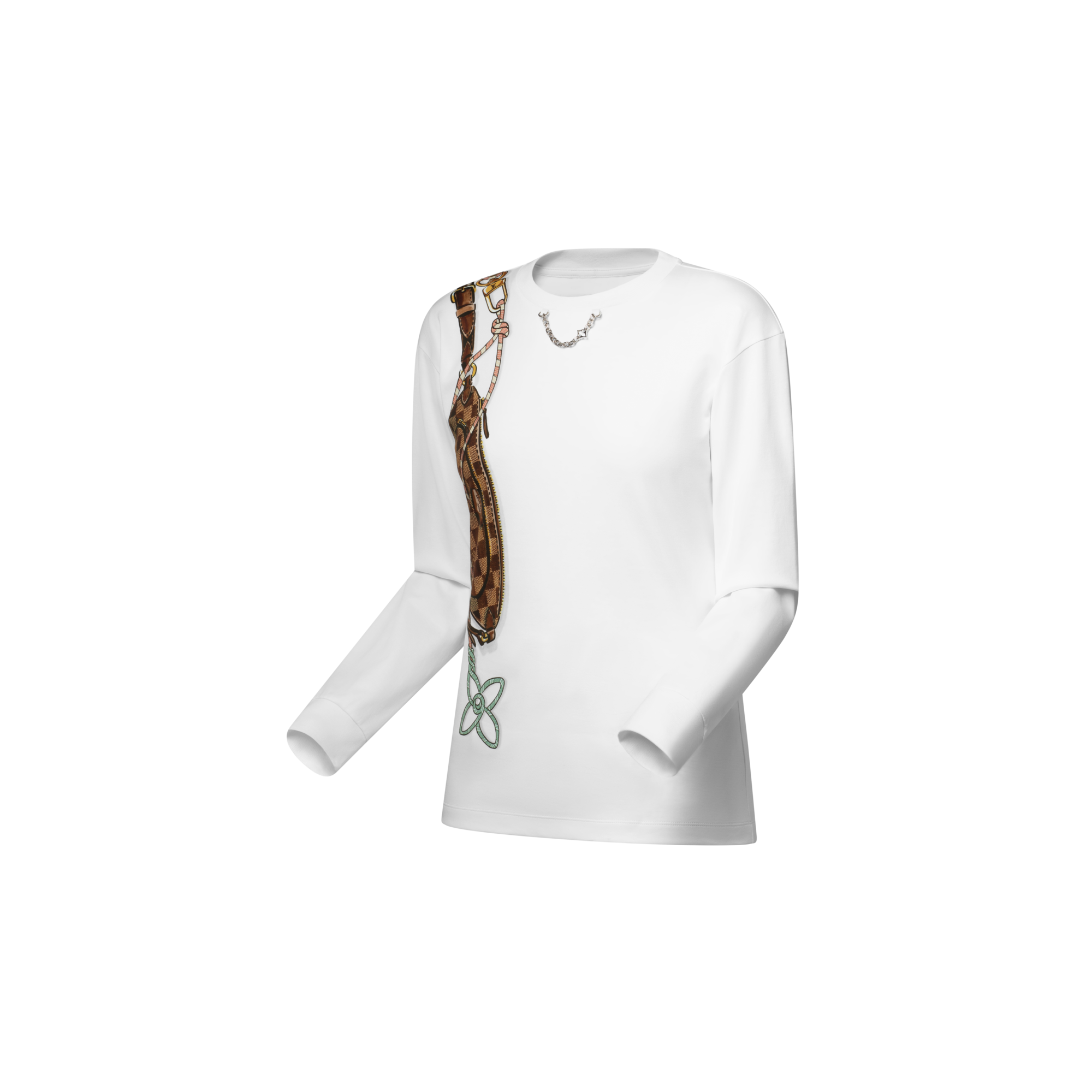 キープイット プリント ロングスリーブTシャツ  ウィメンズ ウェア(洋服) (製品ズーム)