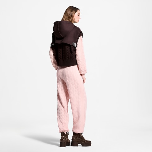 ニットインサート ジップアップジレ ウィメンズ ウェア(洋服) (製品ズーム)