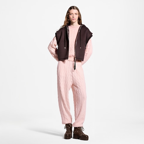 ニットインサート ジップアップジレ ウィメンズ ウェア(洋服) (製品ズーム)