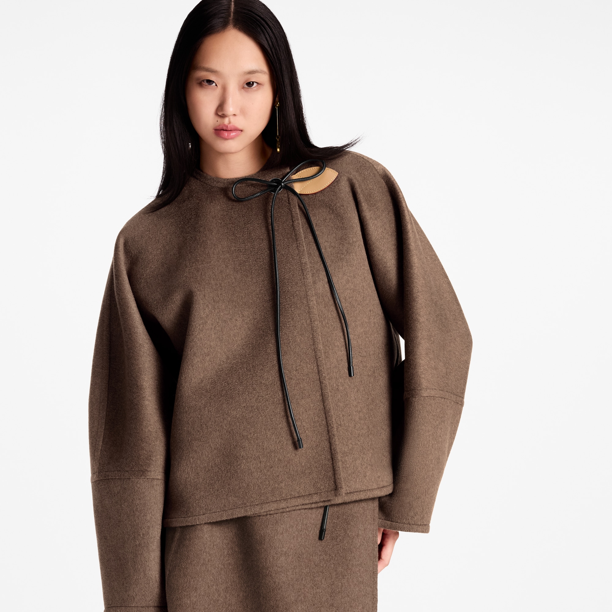 レースタイ バルーンスリーブジャケット  ウィメンズ ウェア(洋服) (製品ズーム)