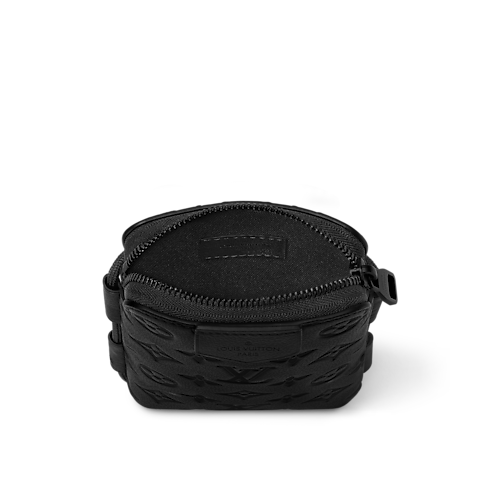 レースアップ・ポーチ モノグラム・シャドウ メンズ バッグ (製品ズーム)