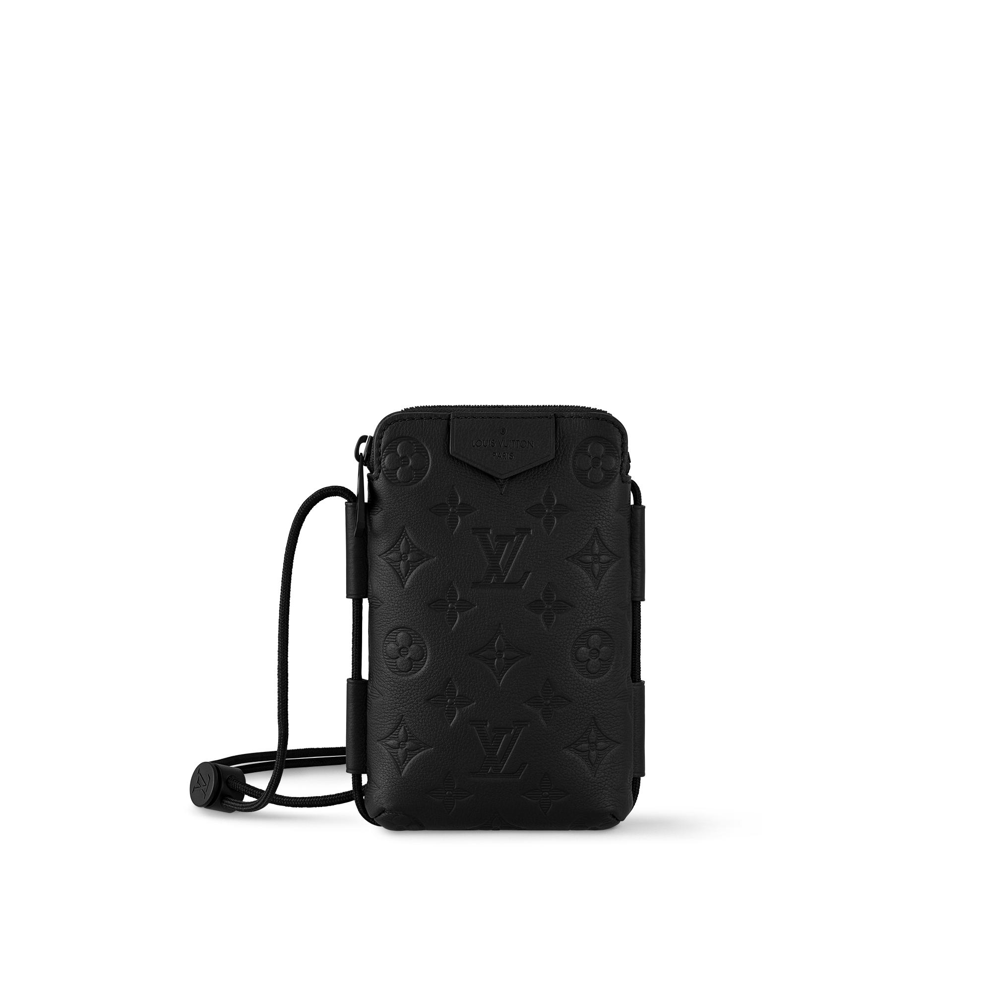 レースアップ･ポーチ モノグラム･シャドウ メンズ バッグ (製品ズーム)