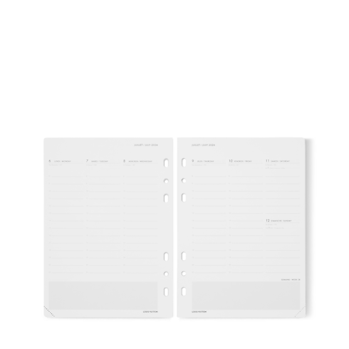 レフィル 1週間 見開き2P (GM用) 2026年版 トランク、トラベル & ホーム 書籍 & ステーショナリー (製品ズーム)