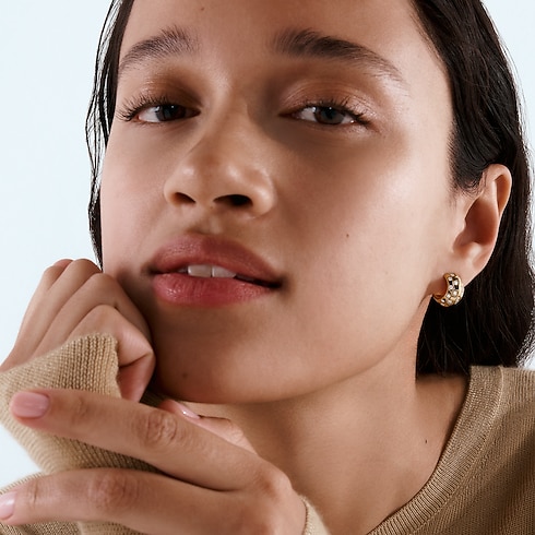 ピアス ル ダミエ ドゥ ルイ・ヴィトン (イエローゴールド×ダイヤモンド) ジュエリー ジュエリー カテゴリー (製品ズーム)