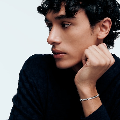 ブレスレット ル ダミエ ドゥ ルイ・ヴィトン 5mm (ホワイトゴールド×ダイヤモンド) ジュエリー ジュエリー カテゴリー (製品ズーム)