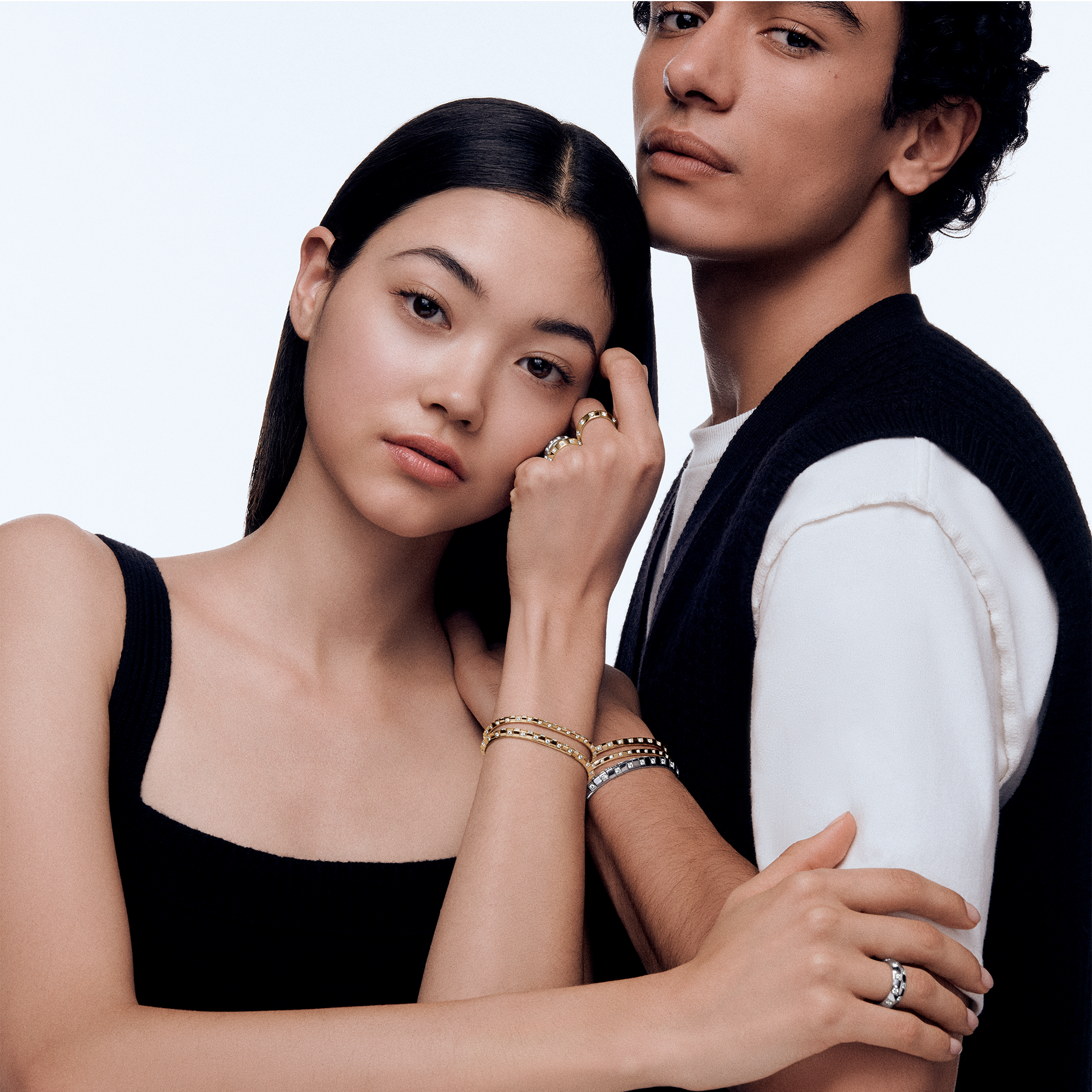 ブレスレット ル ダミエ ドゥ ルイ･ヴィトン 5mm (イエローゴールド×ダイヤモンド)  ジュエリー ジュエリー カテゴリー (製品ズーム)