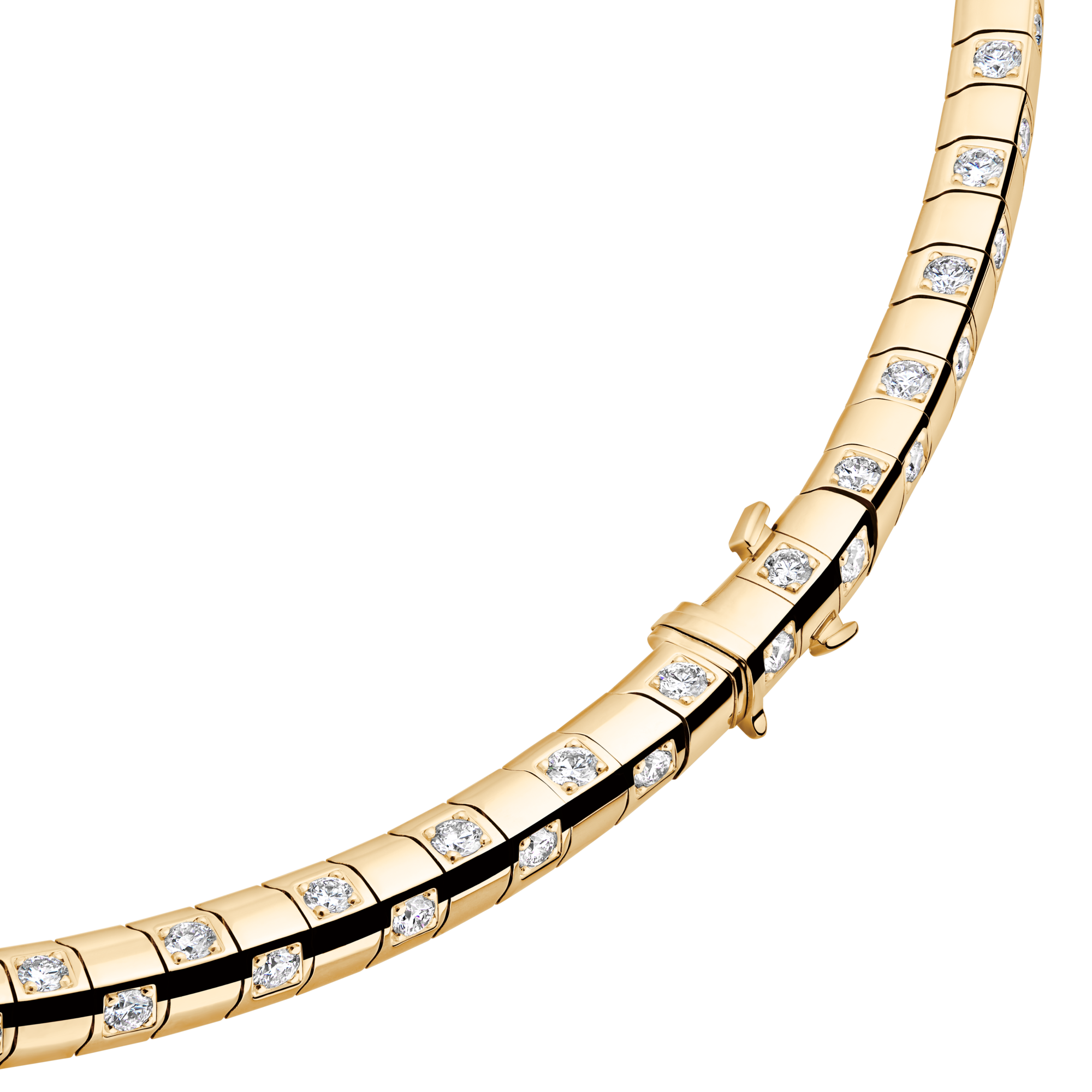 ネックレス ル ダミエ ドゥ ルイ・ヴィトン 5mm (イエローゴールド 