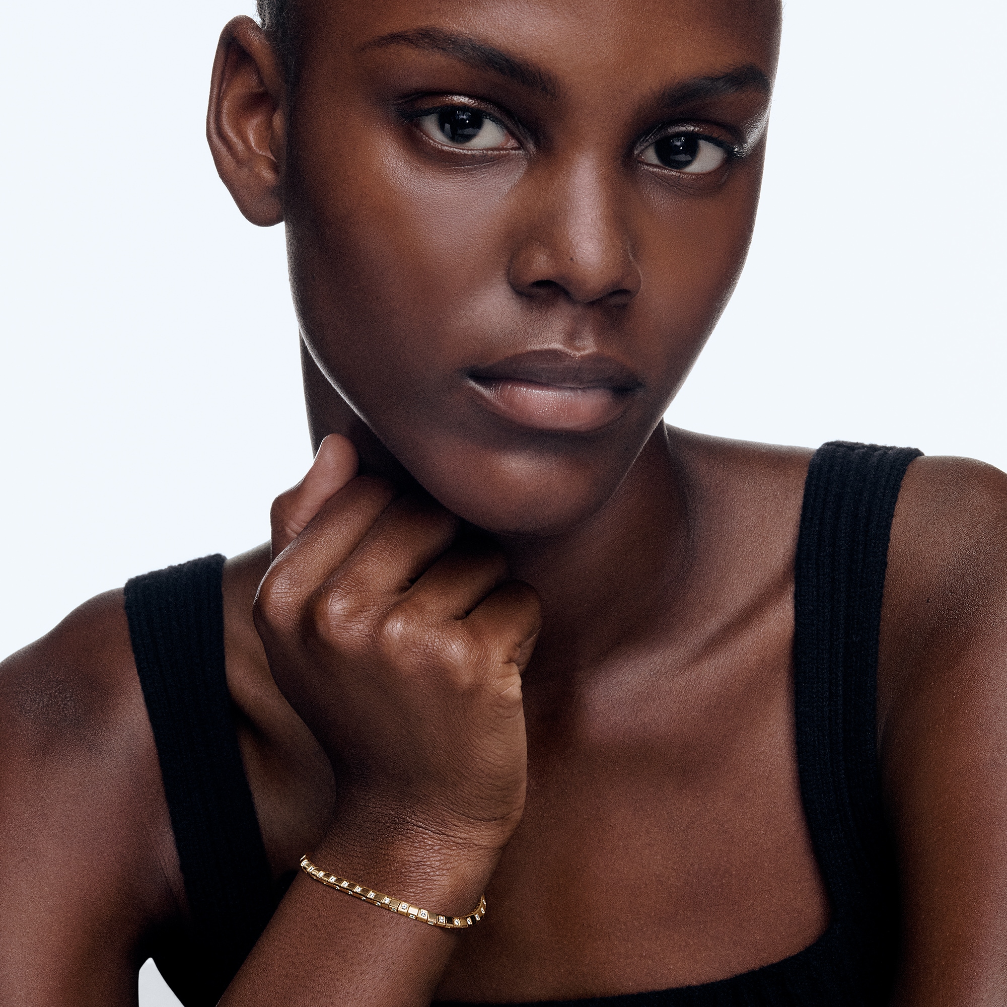 ブレスレット ル ダミエ ドゥ ルイ･ヴィトン 3.5mm (イエローゴールド×ダイヤモンド)  ジュエリー ジュエリー カテゴリー (製品ズーム)