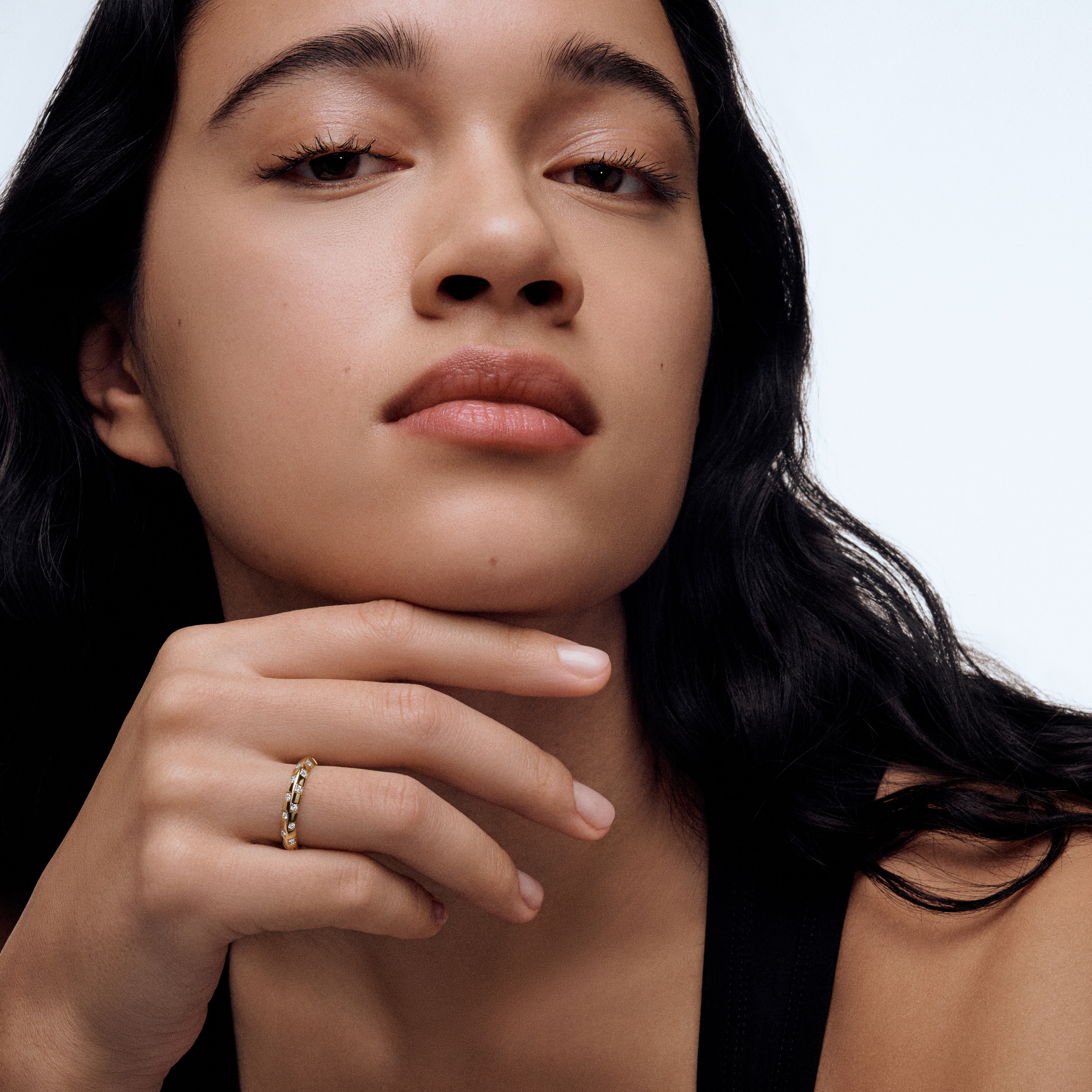 リング ル ダミエ ドゥ ルイ･ヴィトン 3.5mm (イエローゴールド×ダイヤモンド)  ジュエリー ジュエリー カテゴリー (製品ズーム)