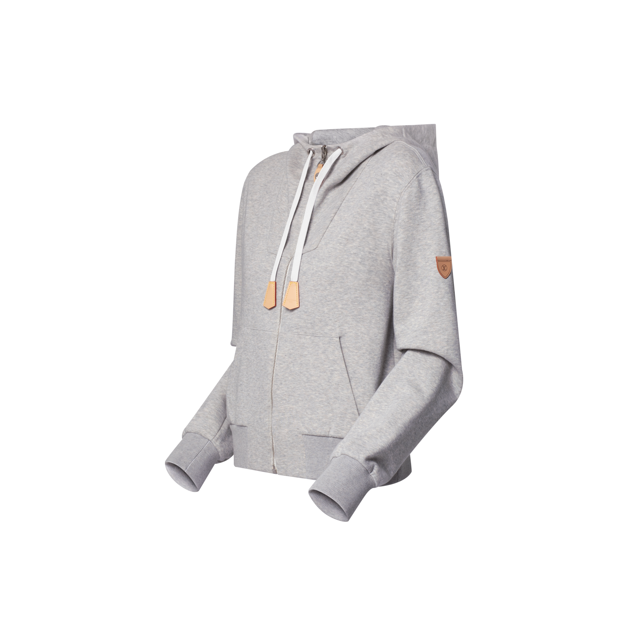 レザーアクセント フーディ  ウィメンズ プレタポルテ(洋服) (製品ズーム)