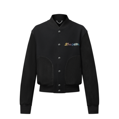 レザーミックス バーシティブルゾン メンズ ウェア(洋服) (製品ズーム)