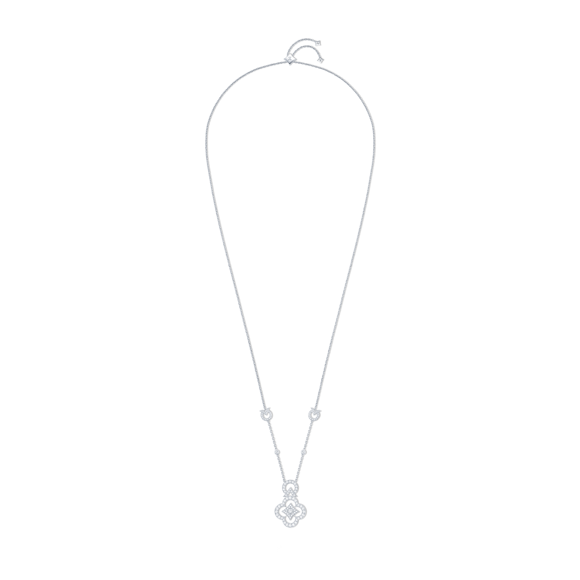 ロングネックレス アルダント（ホワイトゴールド×ダイヤモンド）  ジュエリー ジュエリー カテゴリー (製品ズーム)