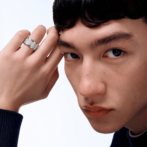 ラージリング レ ガストン ヴィトン (ホワイトゴールド×ダイヤモンド) ジュエリー ジュエリー カテゴリー (製品ズーム)