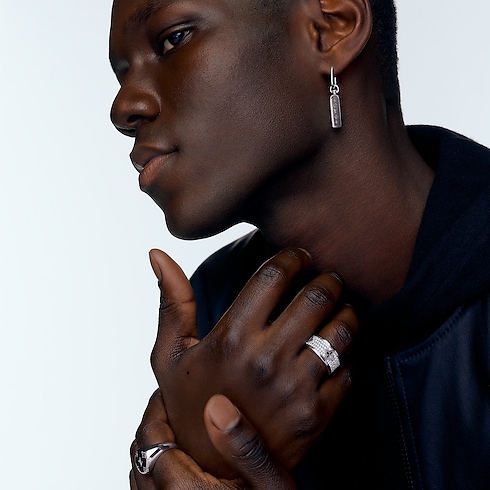 ラージリング レ ガストン ヴィトン (ホワイトゴールド×ダイヤモンド) ジュエリー ジュエリー カテゴリー (製品ズーム)