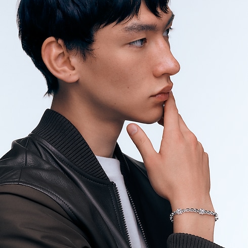 トランクブレスレット レ ガストン ヴィトン (ホワイトゴールド×ダイヤモンド) ジュエリー ジュエリー カテゴリー (製品ズーム)