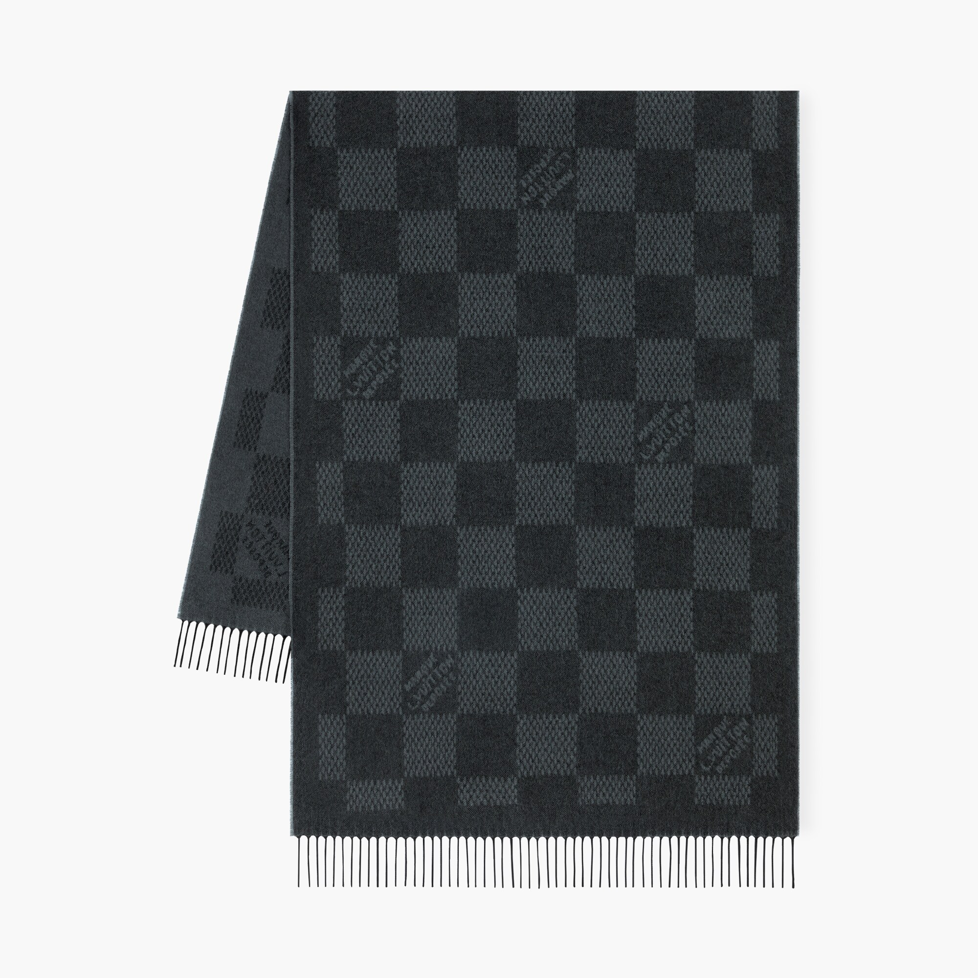 ルイ・ヴィトン LOUIS VUITTON マフラー エシャルプ・ダミエ  