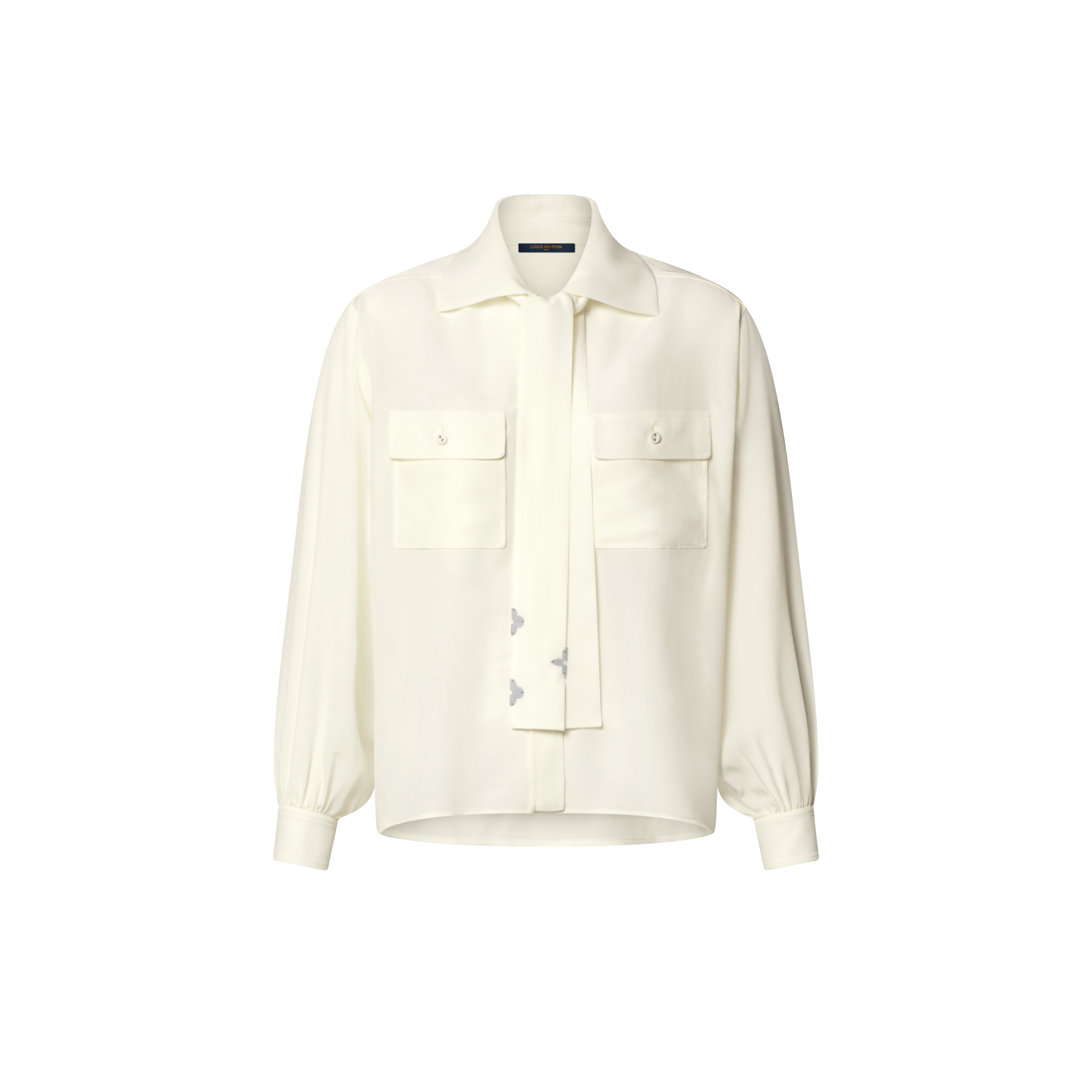 フラップポケット ラバリエールブラウス  ウィメンズ プレタポルテ(洋服) (製品ズーム)