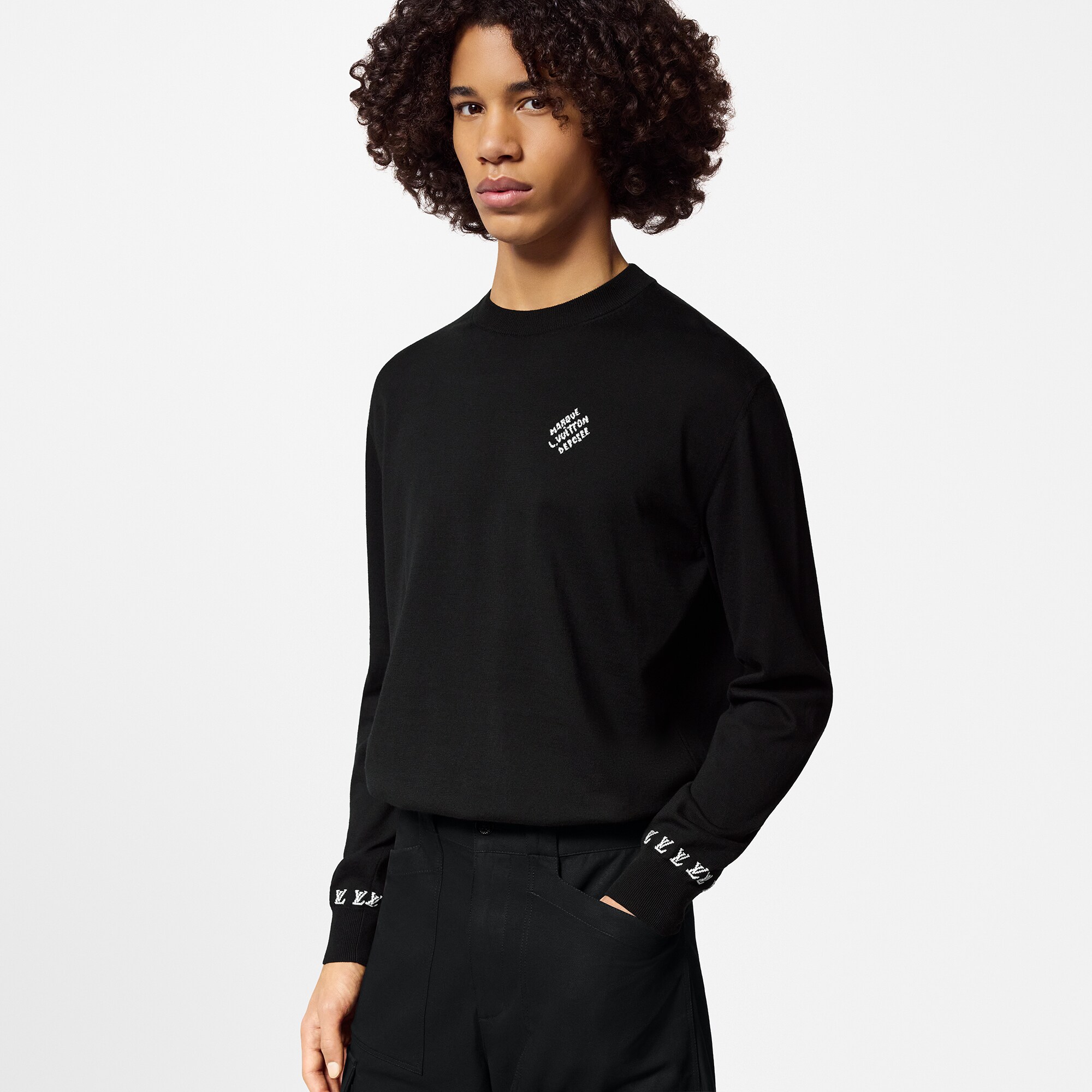 ロングスリーブコットンクルーネック ｜ルイ・ヴィトン 公式サイト  