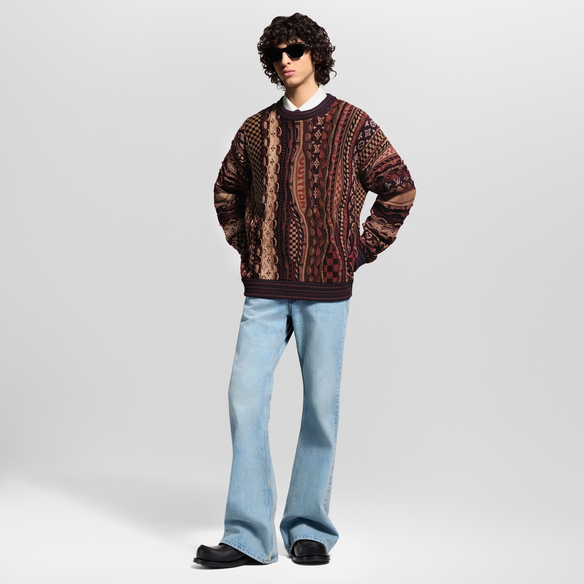 ロングスリーブ クルーネック  メンズ ウェア(洋服) (製品ズーム)