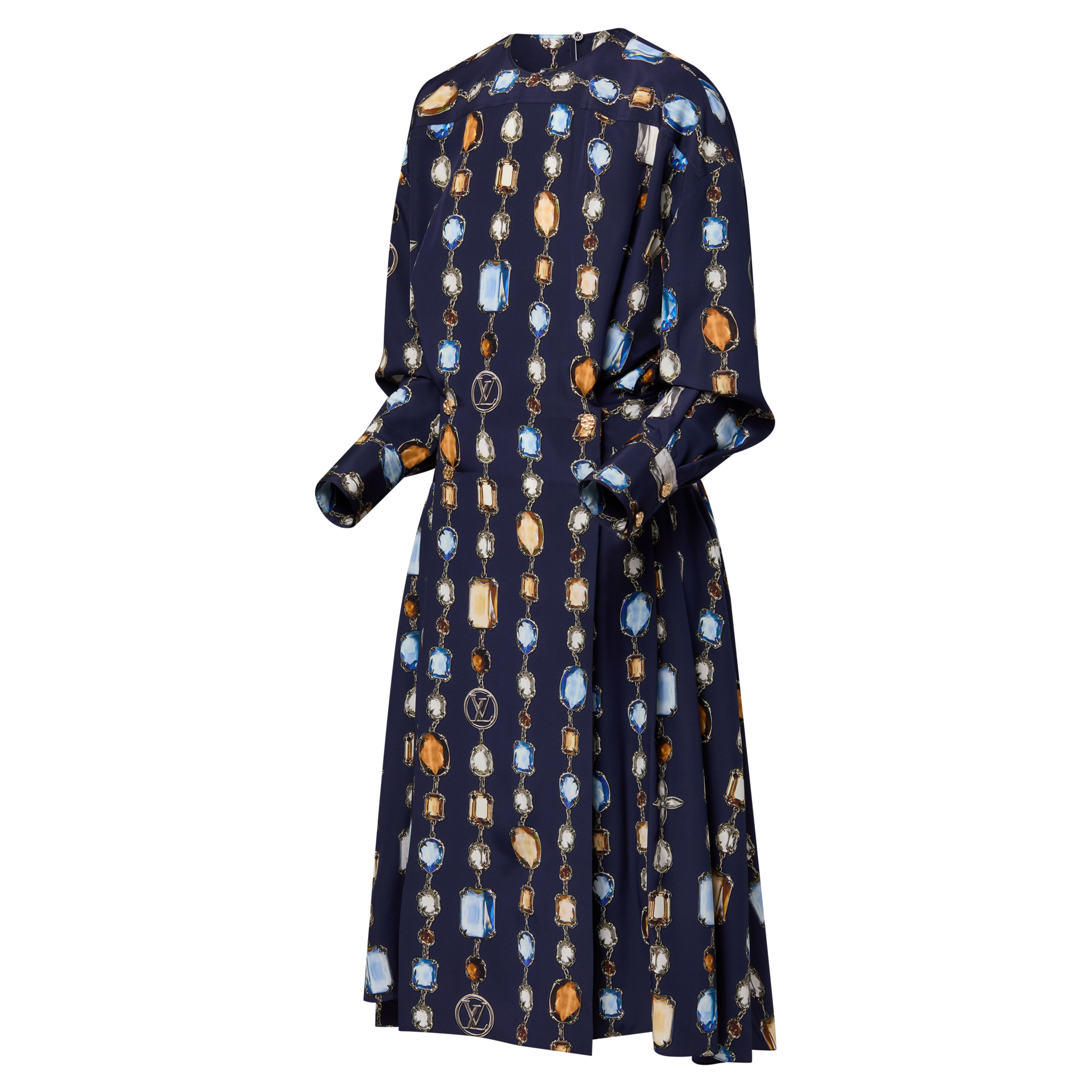 ロングスリーブ ネックレスドレス  ウィメンズ ウェア(洋服) (製品ズーム)