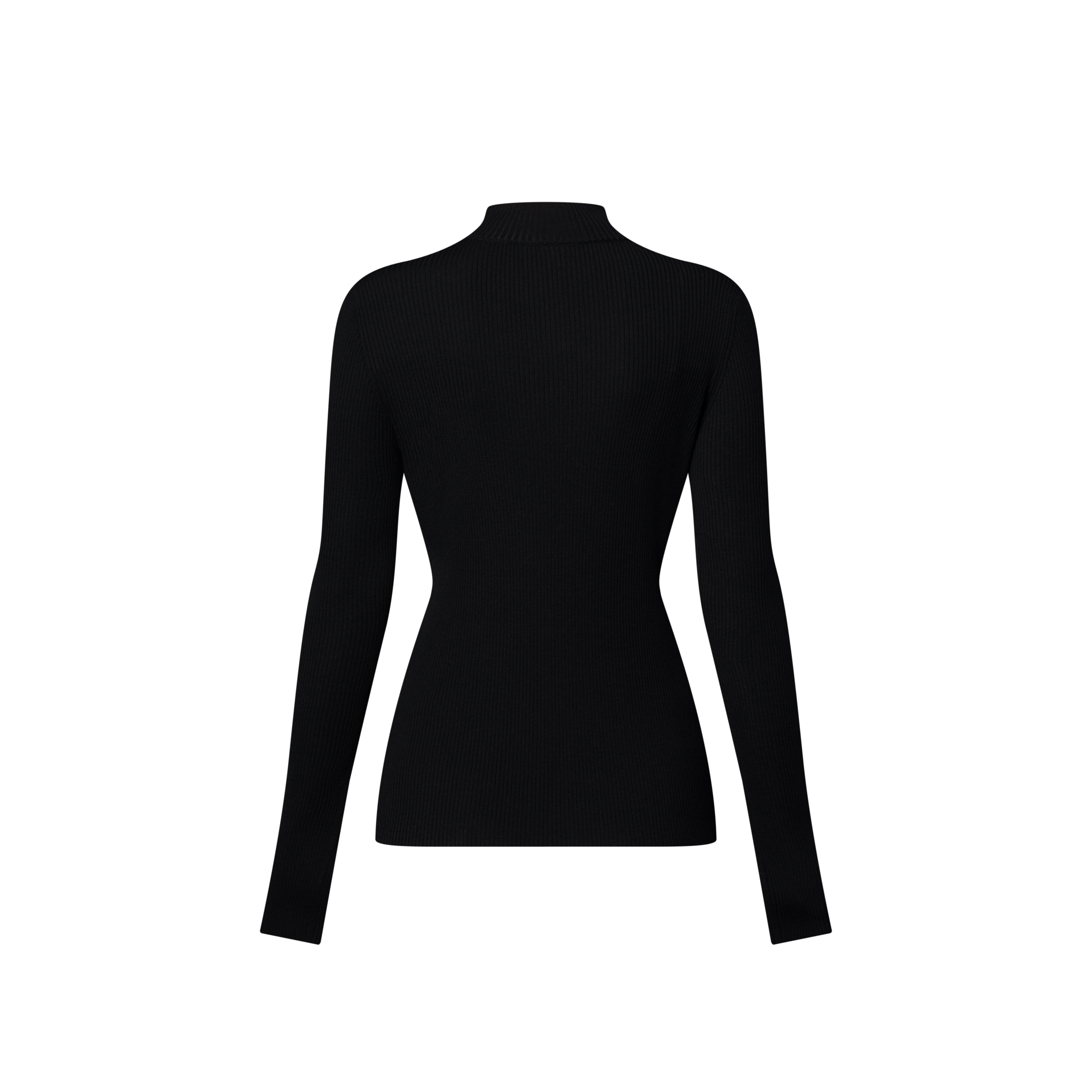 ロングスリーブ リブニットトップ  ウィメンズ ウェア(洋服) (製品ズーム)