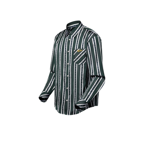 ロングスリーブシルクシャツ メンズ ウェア(洋服) (製品ズーム)