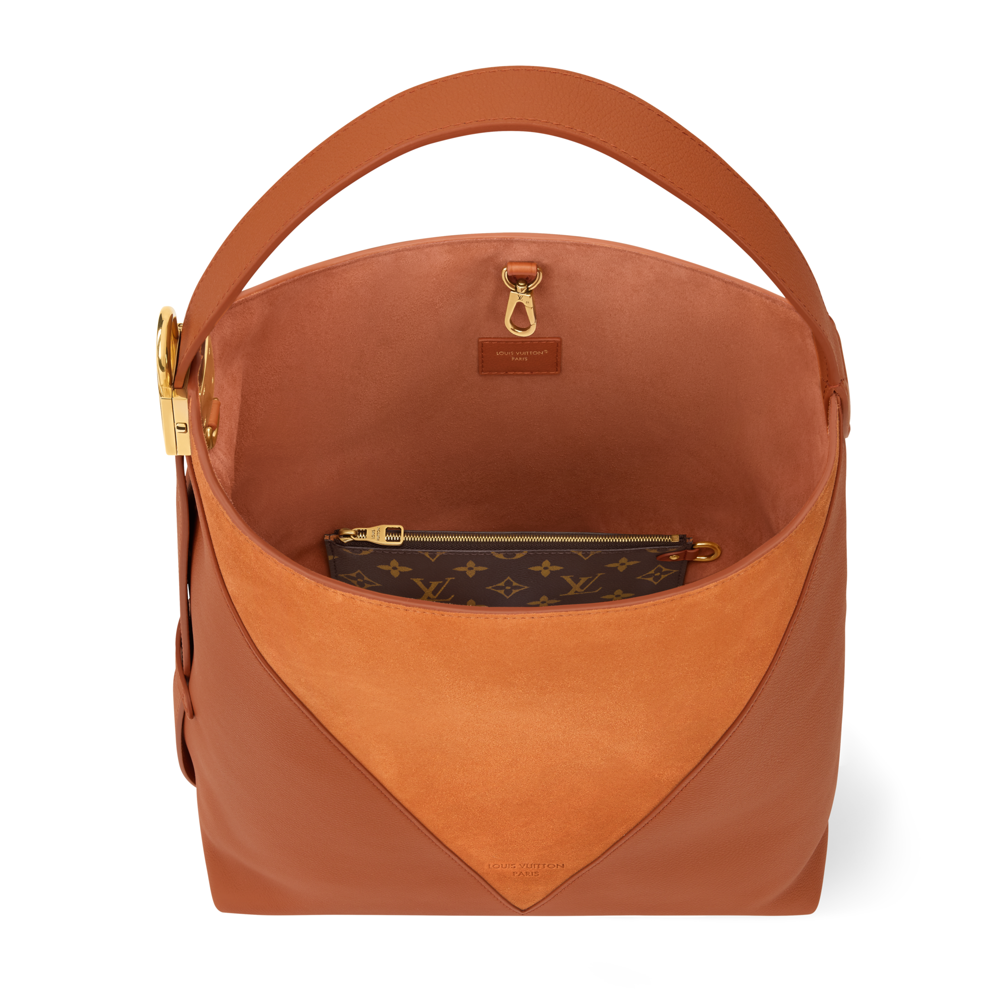 LV バンドル バイカラー モノグラム・アンプラント レザー｜ルイ 