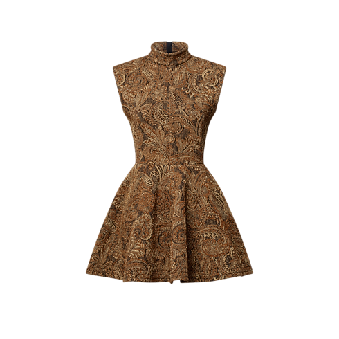 ルレックス ジャカード Aライン ドレス ウィメンズ ウェア(洋服) (製品ズーム)