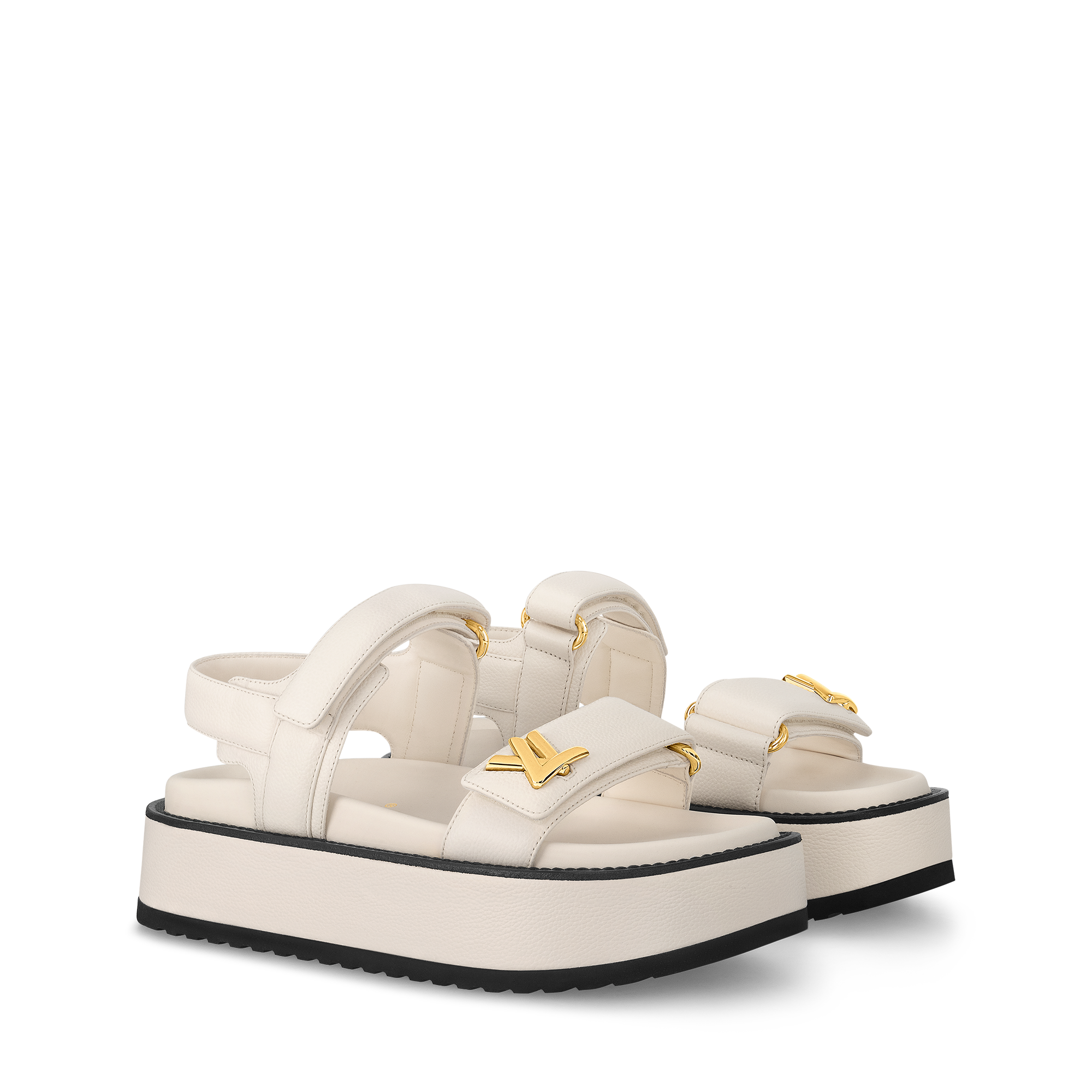 Louis Vuitton ルイヴィトン サンダル エスパドリーユ 黒 35.5｜靴 