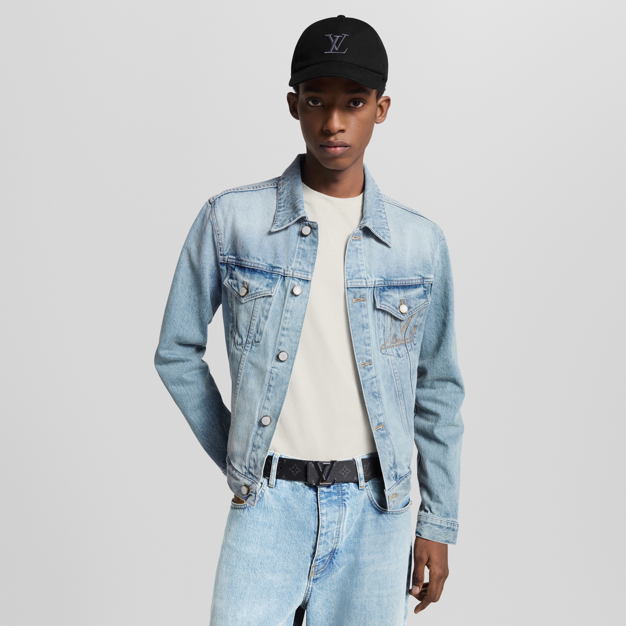 ベルト･LV 3 ステップ 40MM リバーシブル  メンズ アクセサリー (製品ズーム)