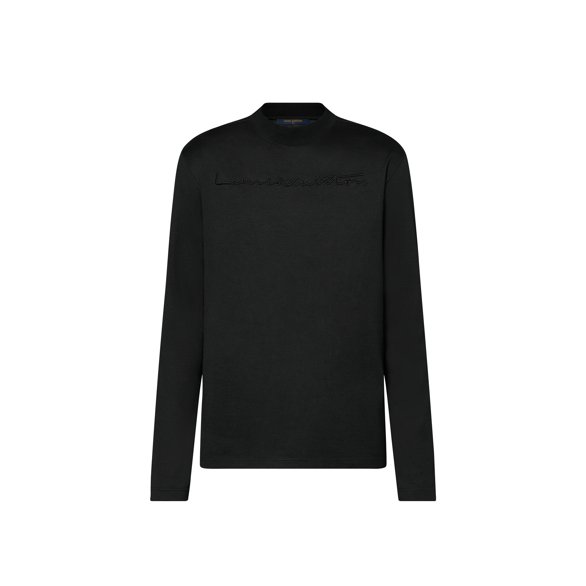 エンボスド LouisVuitton ルイヴィトン ロングTシャツ グレー系 
